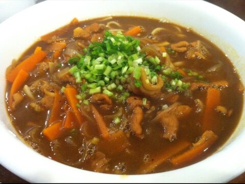 豚こまたっぷり！カレーうどん